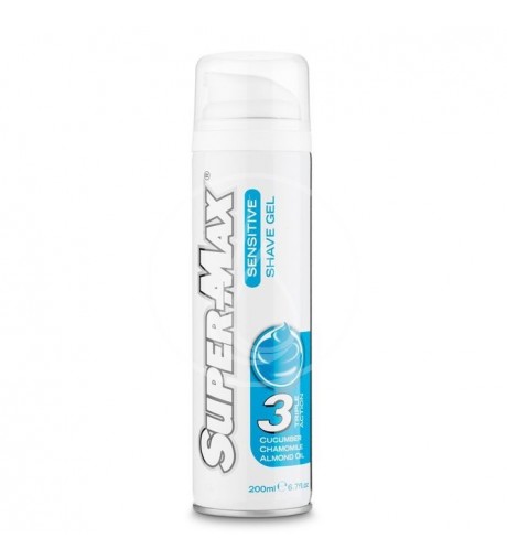 Gel Afeitado Supermax Sensitive 200ml