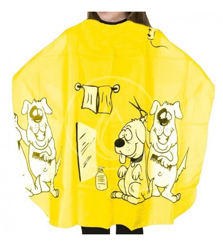 Capa Infantil Perros Amarilla