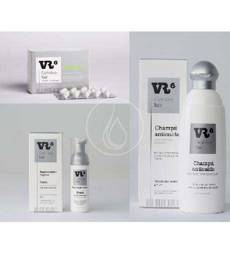 PACK VR6 (CÁPSULAS + CHAMPÚ + FOAM)