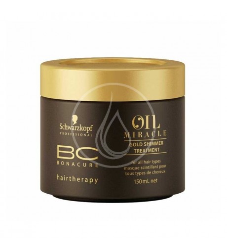 Mascarilla Aceite Argán ♥ Gold Shimmer Treatment Pelo Grueso